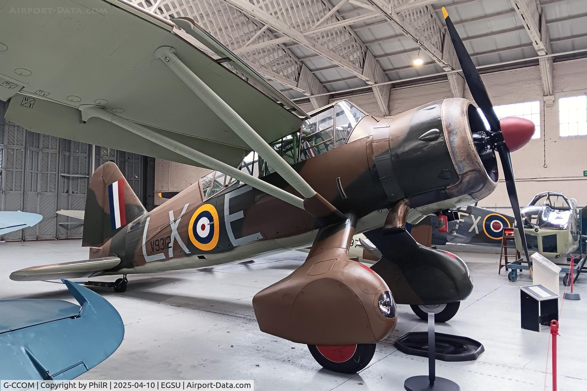 G-CCOM, 1939 Westland Lysander IIIA C/N Y1363, V9312 (G-CCOM) 1939 Westland Lysander IIIA Duxford 
