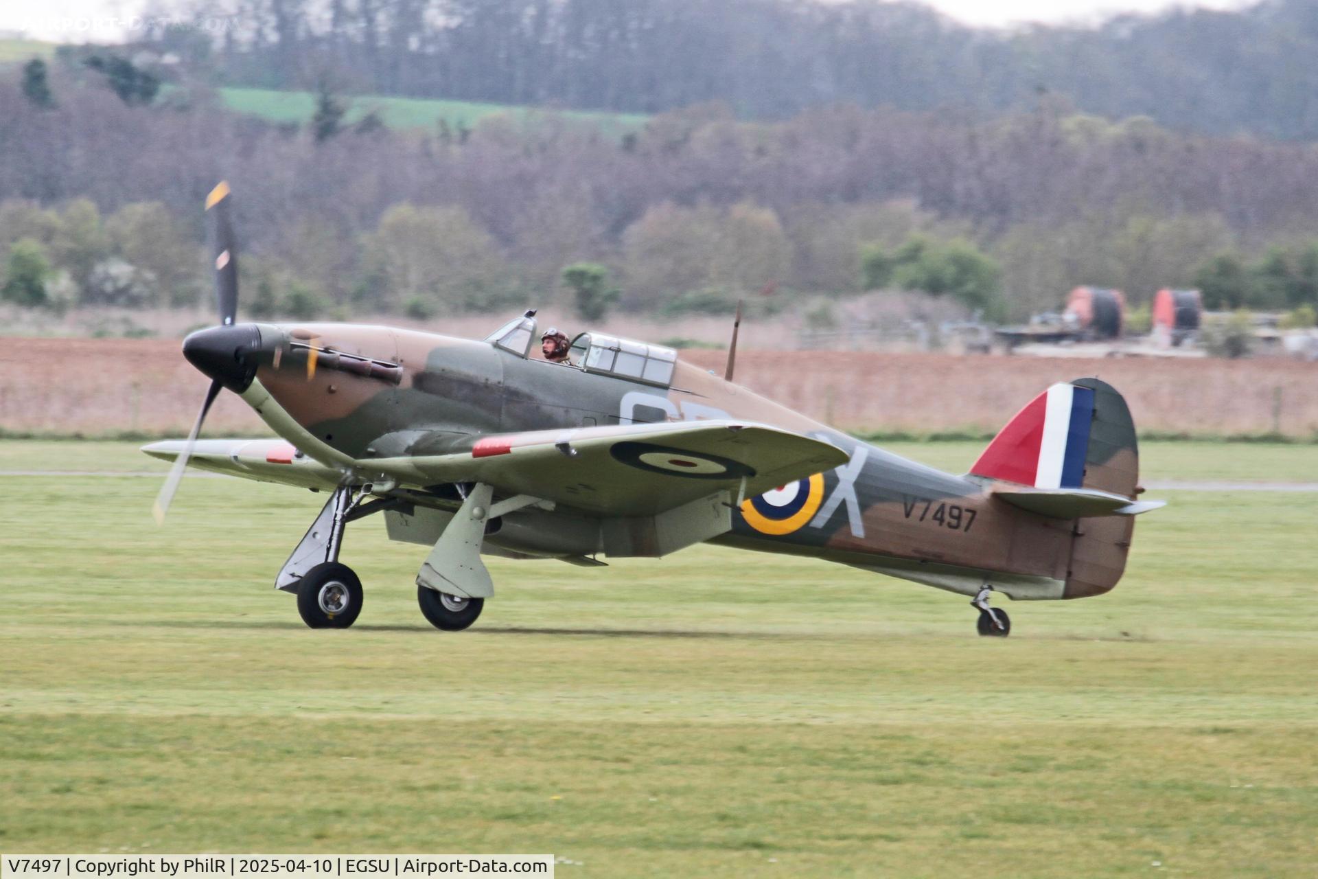 V7497, 1940 Hawker Hurricane I C/N 41H-136172, V7497 (G-HRLI) 1940 Hawker Hurricane l Duxford 
