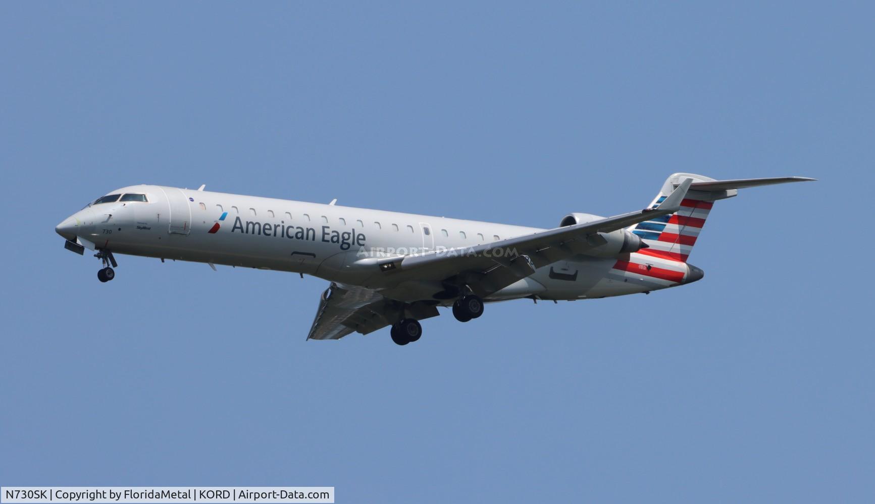 N730SK, 2005 Bombardier CRJ-701 (CL-600-2C10) Regional Jet C/N 10193, SKW/AE CR7 zx aex-ord