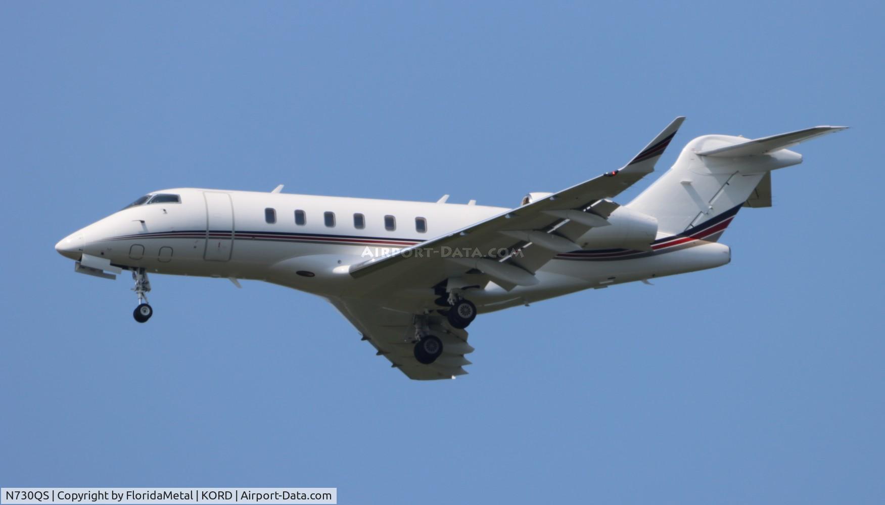 N730QS, 2016 Bombardier Challenger 350 (BD-100-1A10) C/N 20651, Challenger 350 zx cmh-ord