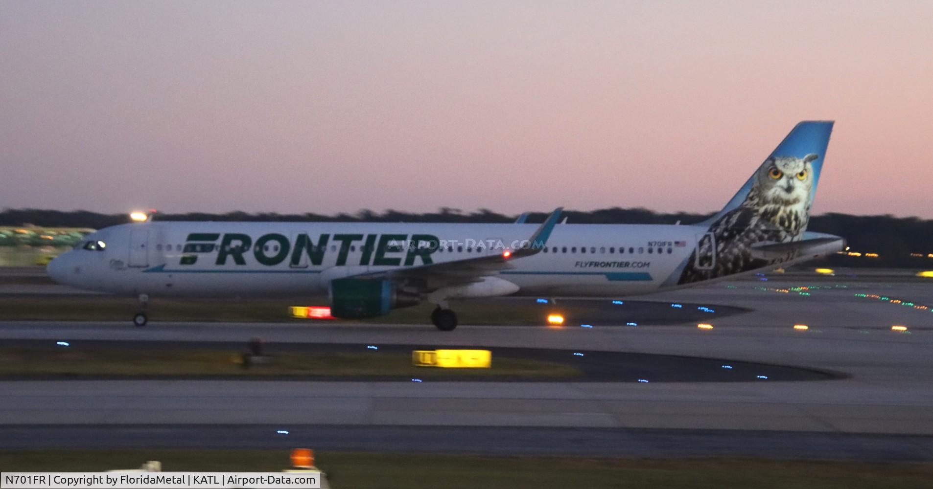 N701FR, 2015 Airbus A321-211 C/N 6793, FFT A321 Otto zx 