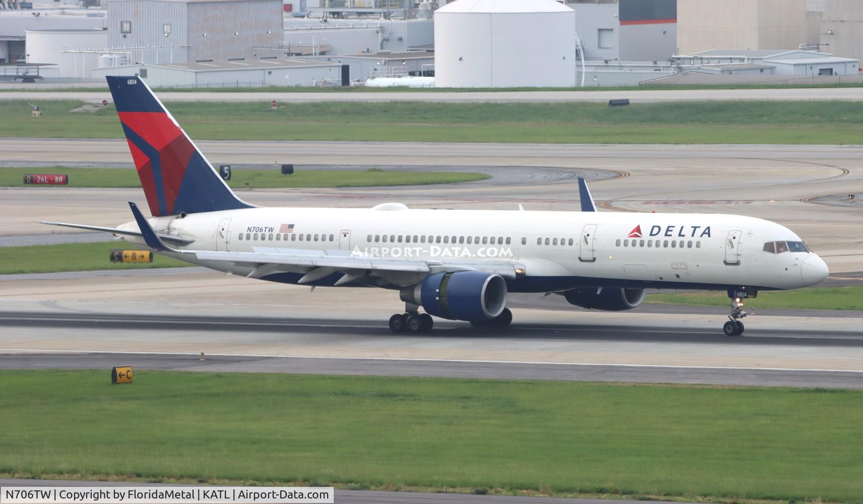 N706TW, 1997 Boeing 757-2Q8 C/N 28165, DAL 752 zx bos-atl