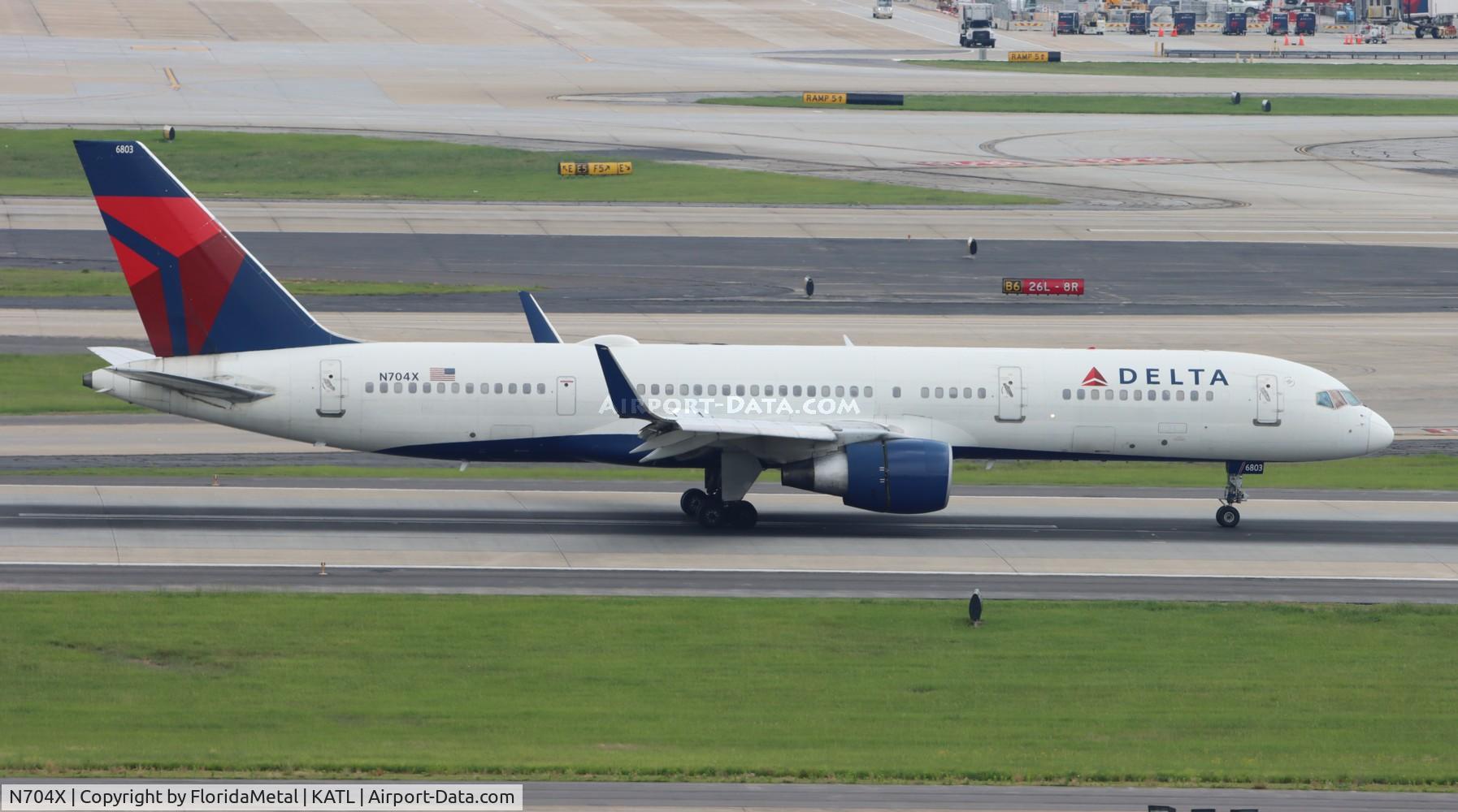 N704X, 1997 Boeing 757-2Q8 C/N 28163, DAL 752 zx jfk-atl