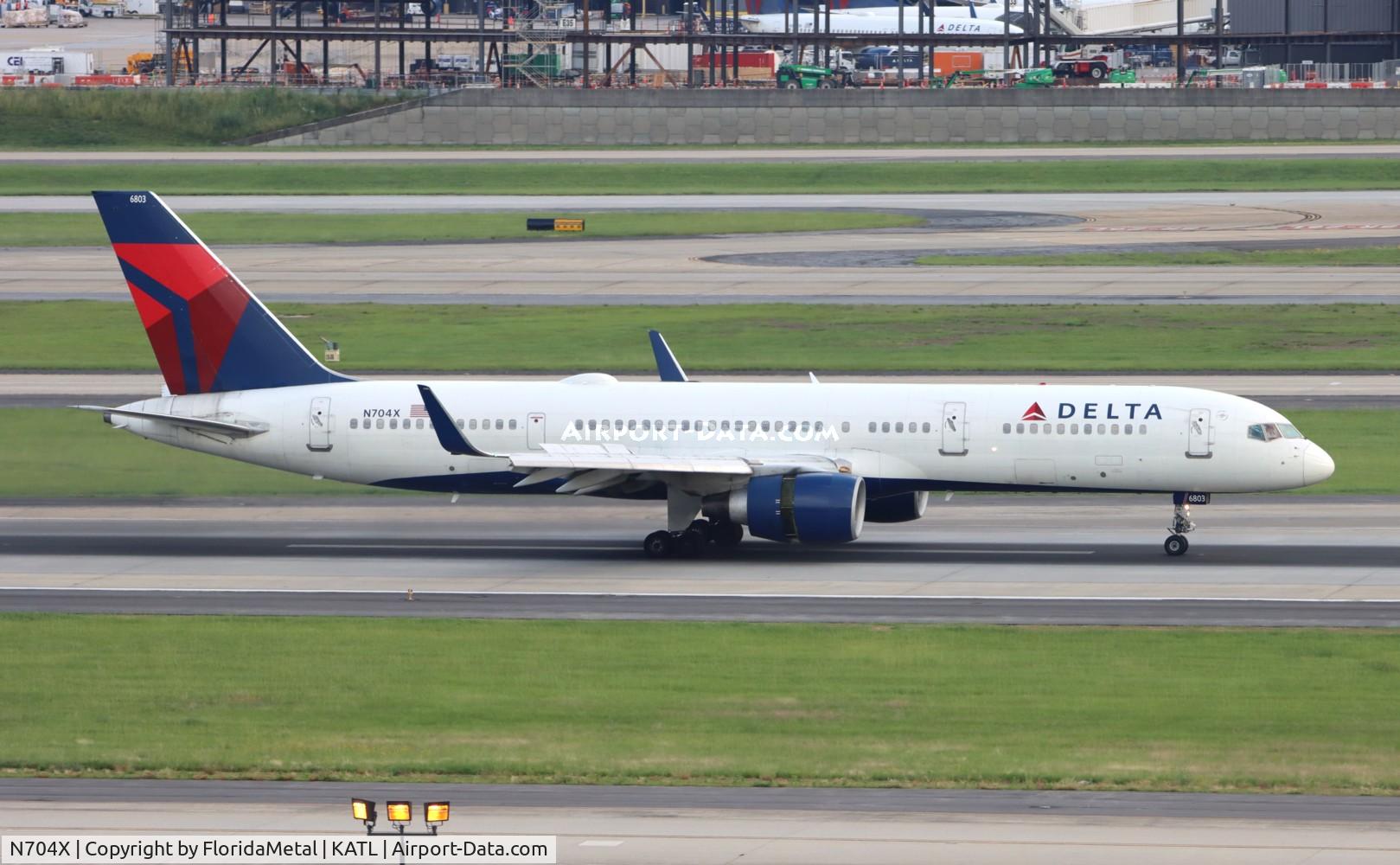 N704X, 1997 Boeing 757-2Q8 C/N 28163, DAL 752 zx sna-atl