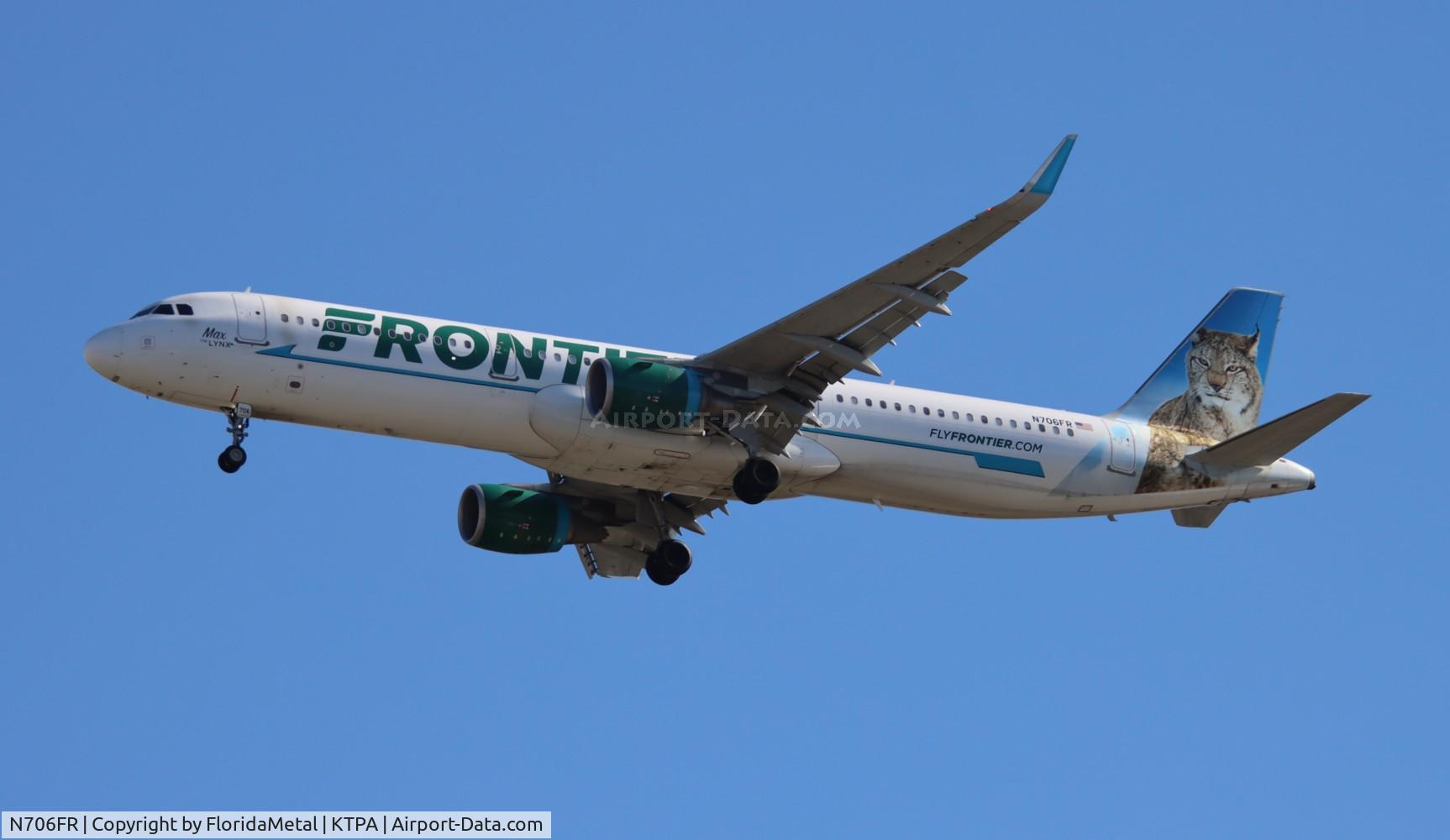 N706FR, 2015 Airbus A321-211 C/N 6926, FFT A321 Max zx jfk-tpa