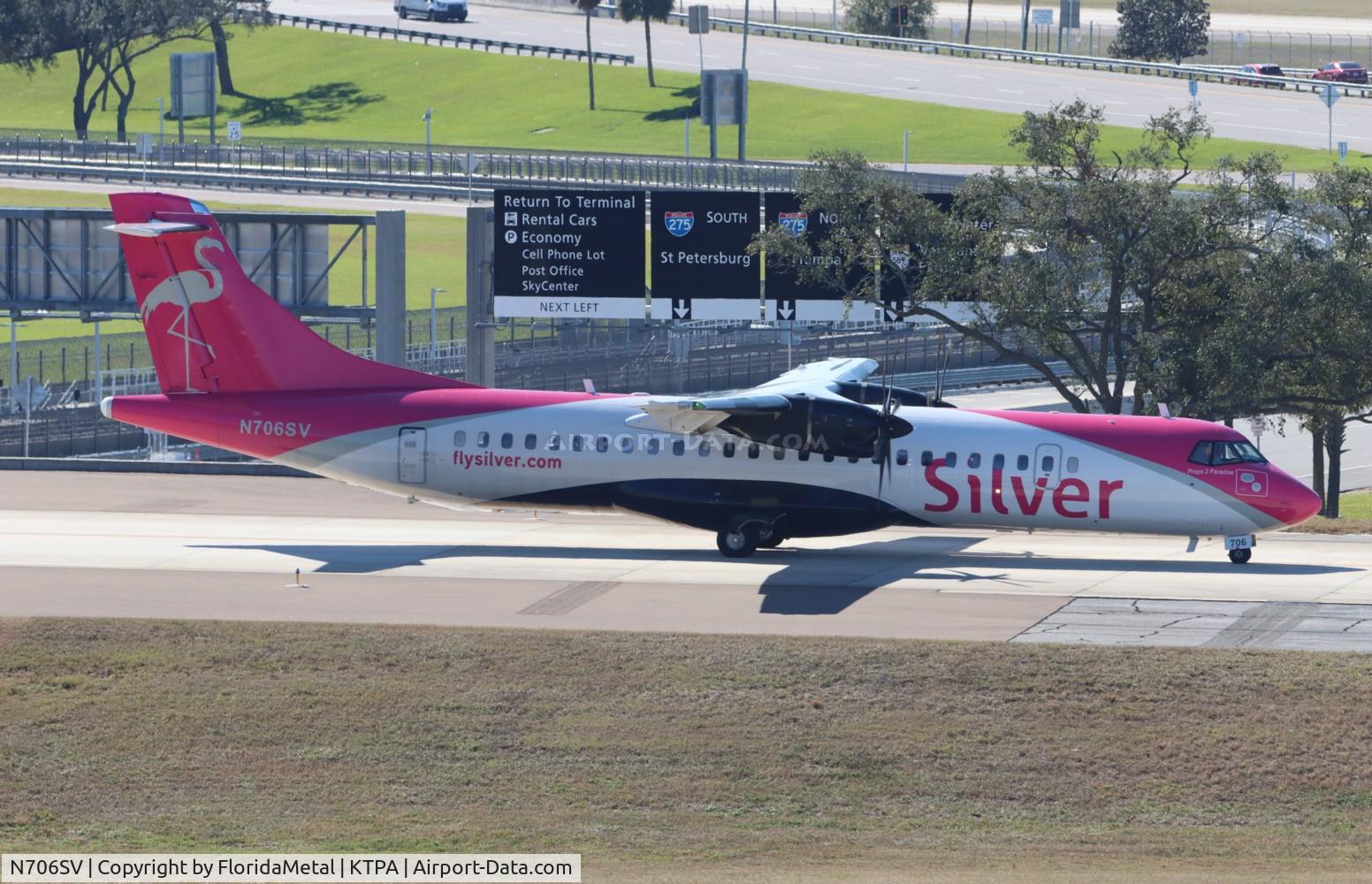 N706SV, 2014 ATR 72-600 (72-212A) C/N 1185, SIL ATR-72 zx tpa-eyw