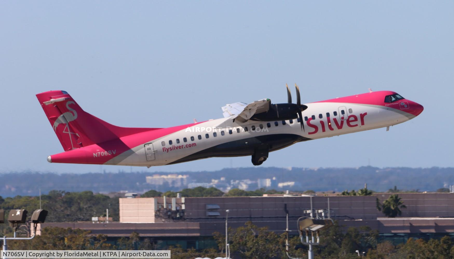 N706SV, 2014 ATR 72-600 (72-212A) C/N 1185, SIL ATR 72 zx tpa-eyw