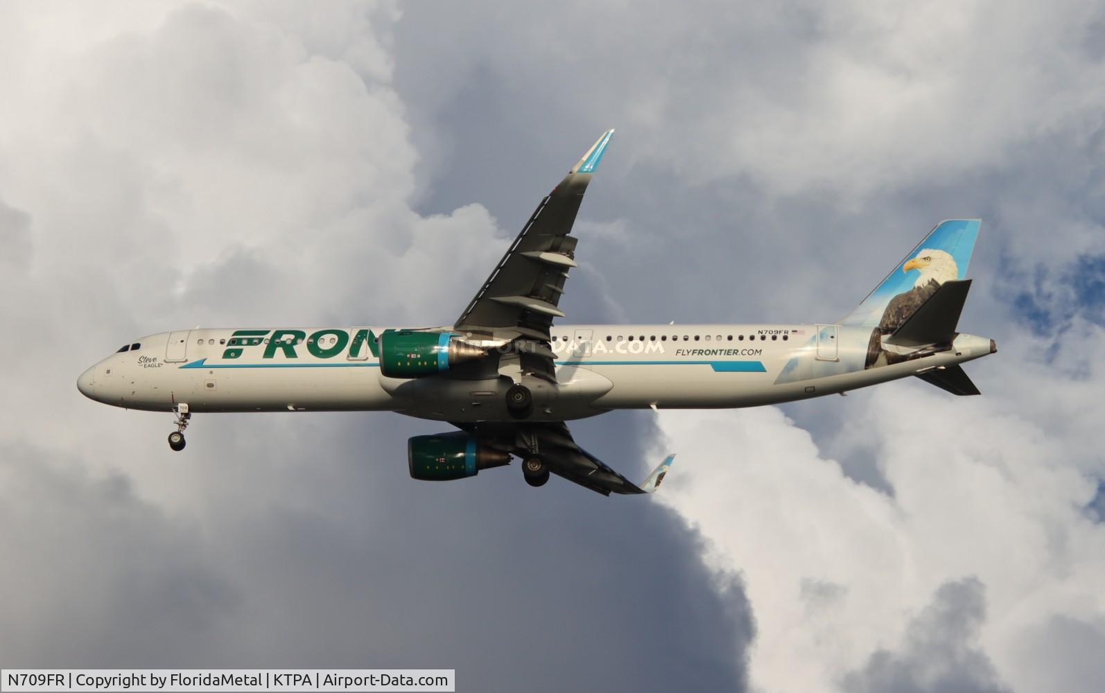 N709FR, 2016 Airbus A321-211 C/N 7097, FFT A321 Steve zx cvg-tpa