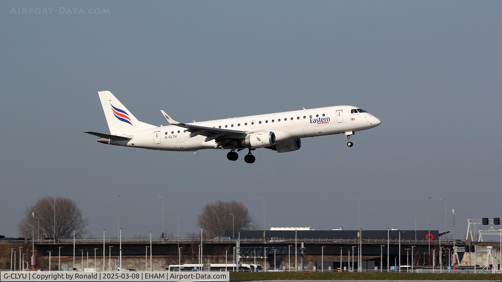 G-CLYU, 2009 Embraer 190AR (ERJ-190-100IGW) C/N 19000310, at eham