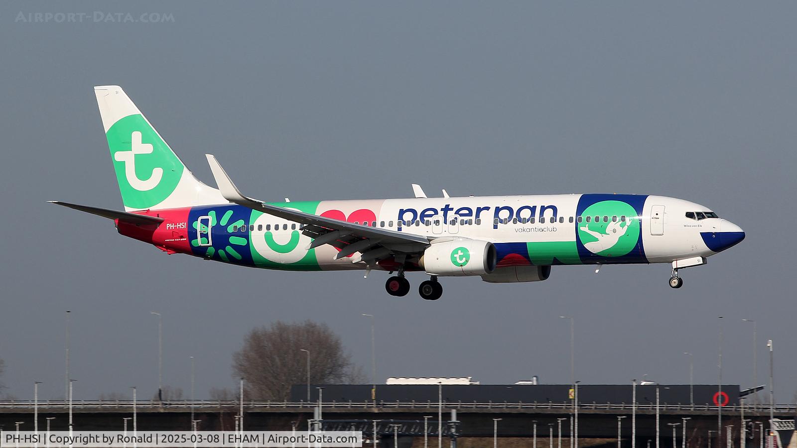 PH-HSI, 2013 Boeing 737-8K2 C/N 42148, at eham