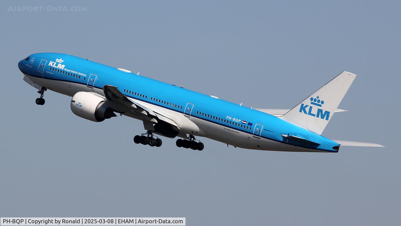PH-BQP, 2007 Boeing 777-206/ER C/N 32721, at eham