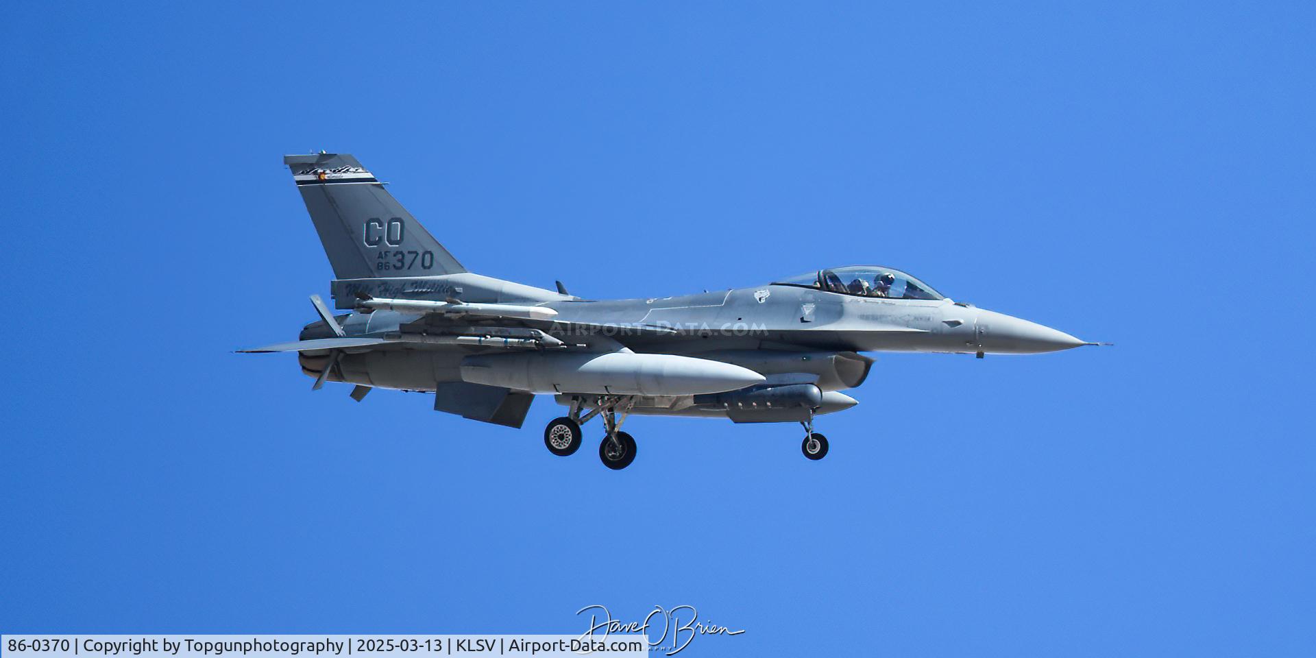 86-0370, 1987 Lockheed Martin F-16CM C/N 5C-476, SNAKE42