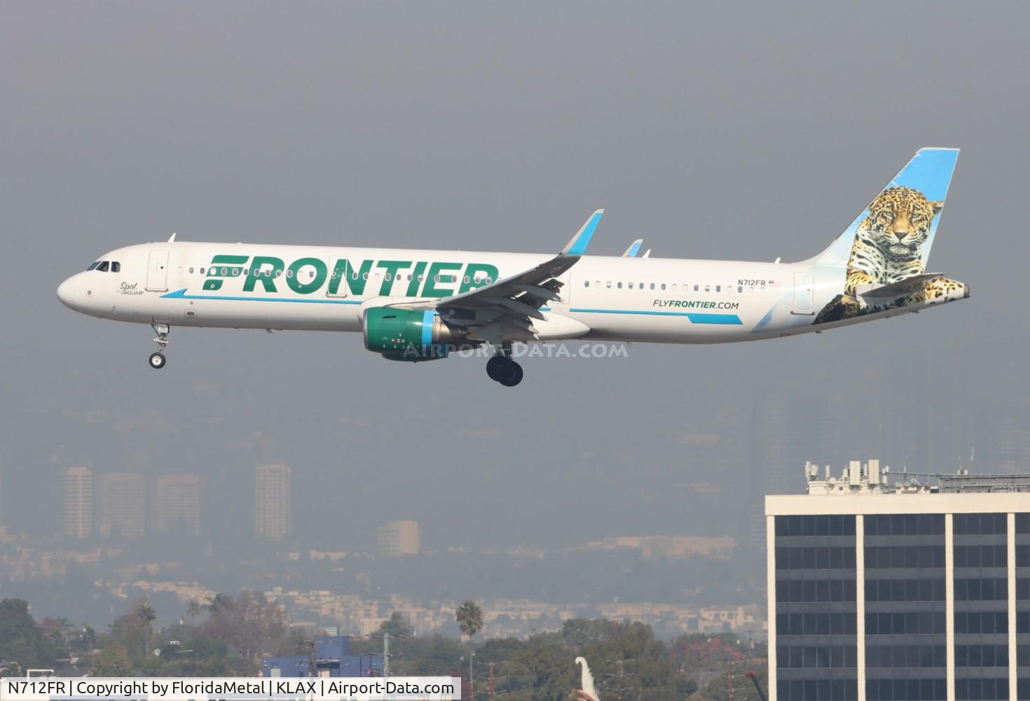 N712FR, 2016 Airbus A321-211 C/N 7204, FFT A321 Spot zx smf-lax