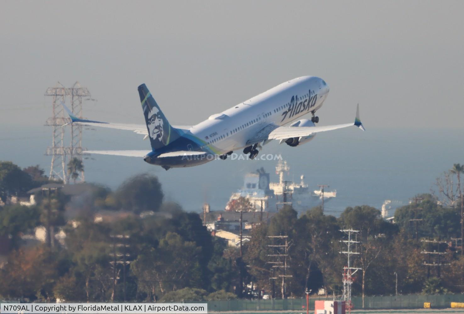 N709AL, 2023 Boeing 737-9 MAX C/N 66365, ASA 739 zx lax-iad