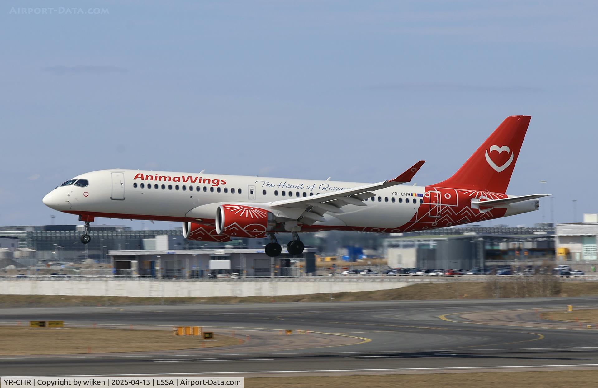 YR-CHR, 2024 Airbus Canada A220-300 C/N 55316, Rwy 19L