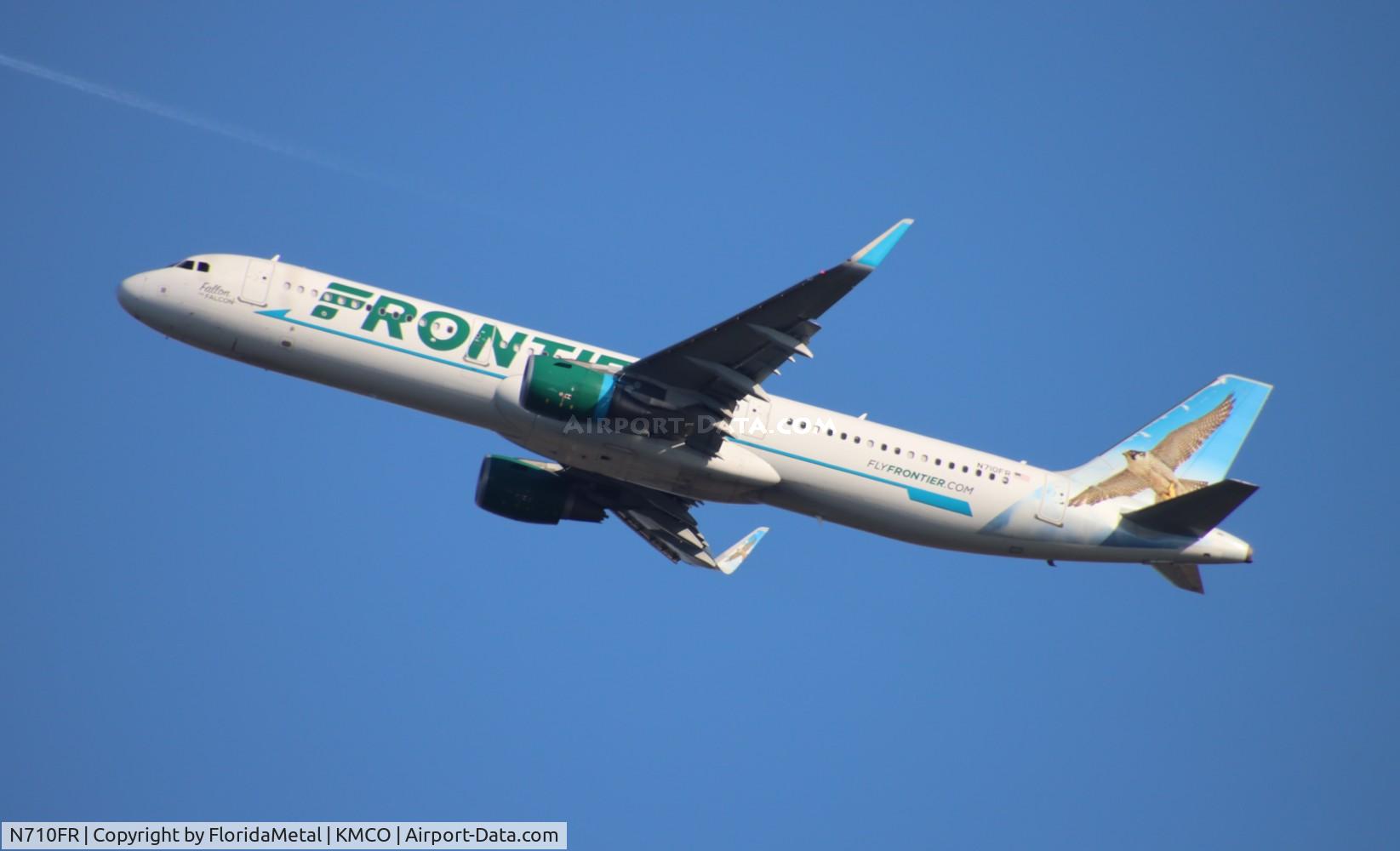 N710FR, 2016 Airbus A321-211 C/N 7179, FFT A321 Fallon zx mco-den