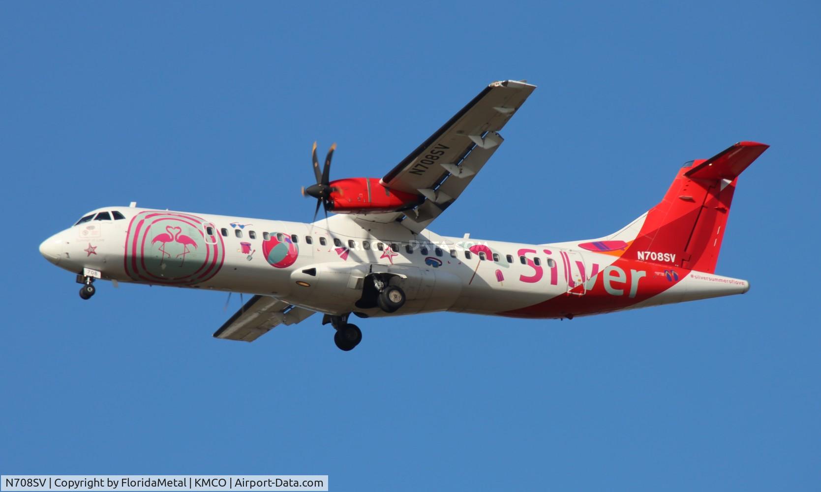 N708SV, 2013 ATR ATR 72-212 C/N 1092, SIL ATR 72 zx fll-mco