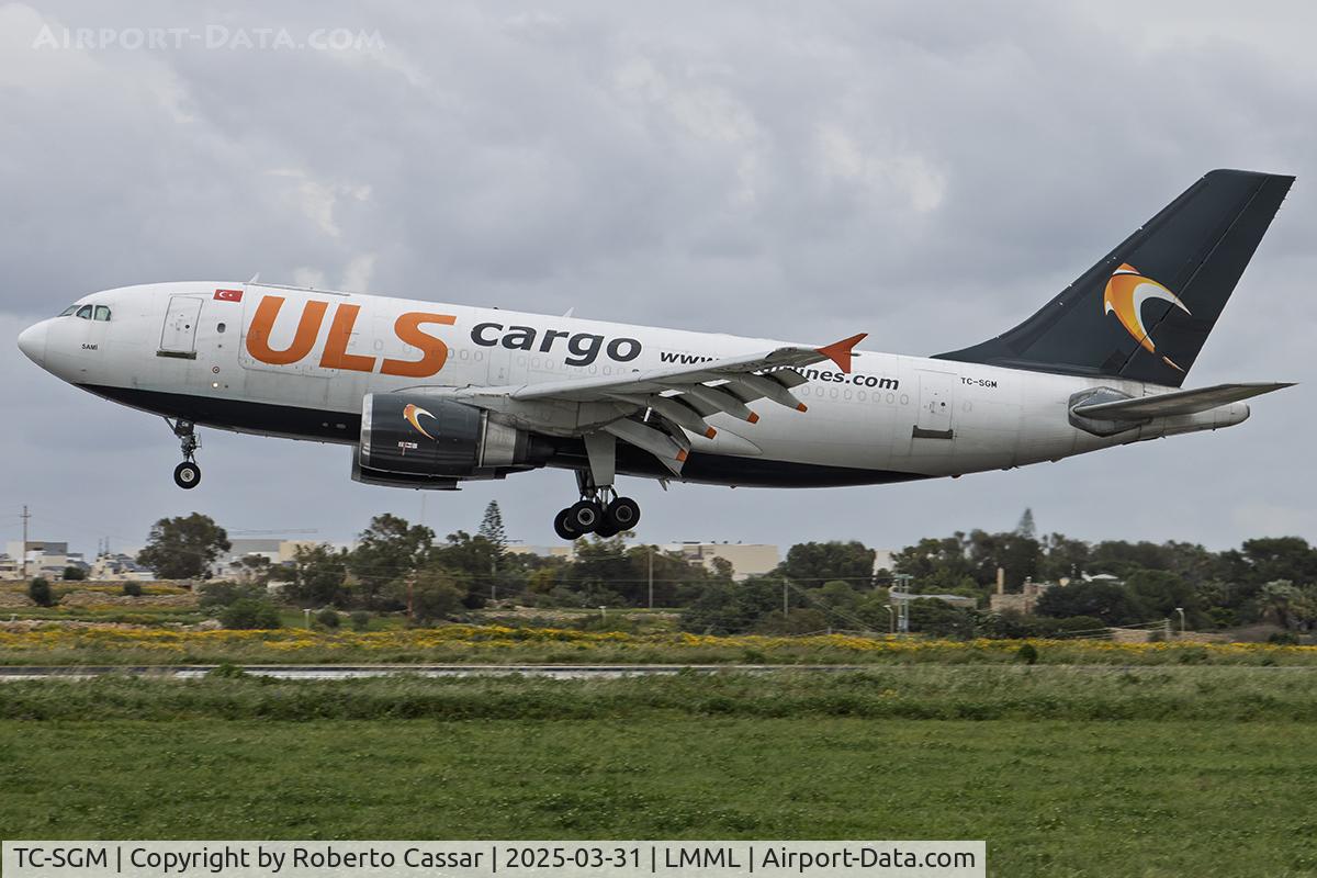 TC-SGM, 1991 Airbus A310-308(F) C/N 592, Runway 31