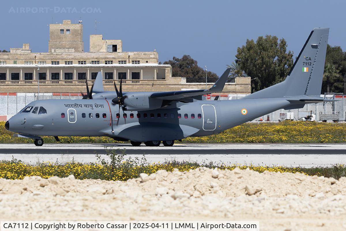 CA7112, 2025 CASA C-295W C/N S-244, Runway 13 Backtrack