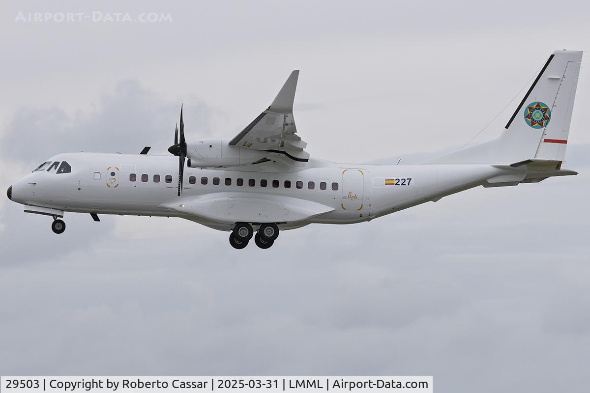 29503, 2025 CASA C-295W C/N S-227, Runway 31