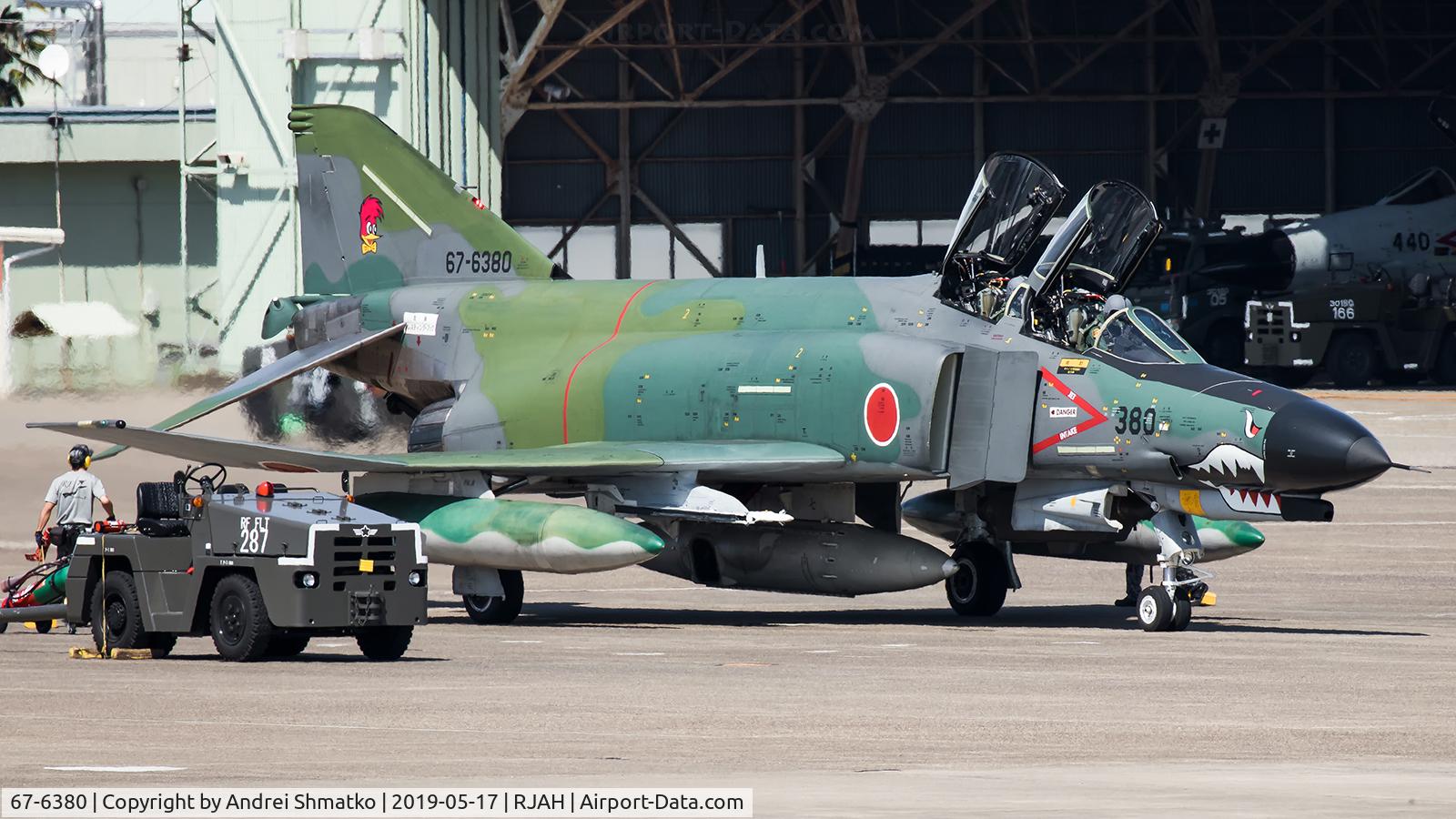 67-6380, McDonnell Douglas (Mitsubishi) RF-4EJ Phantom II C/N M080, At Hyakuri AFB.
