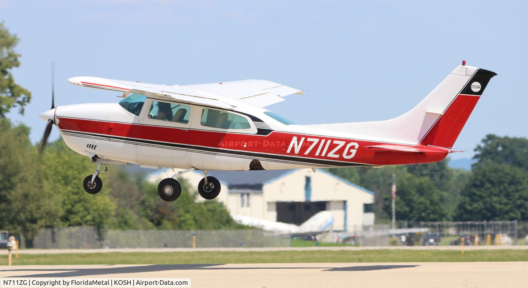 N711ZG, Cessna 210 C/N 21061817, C210 zx