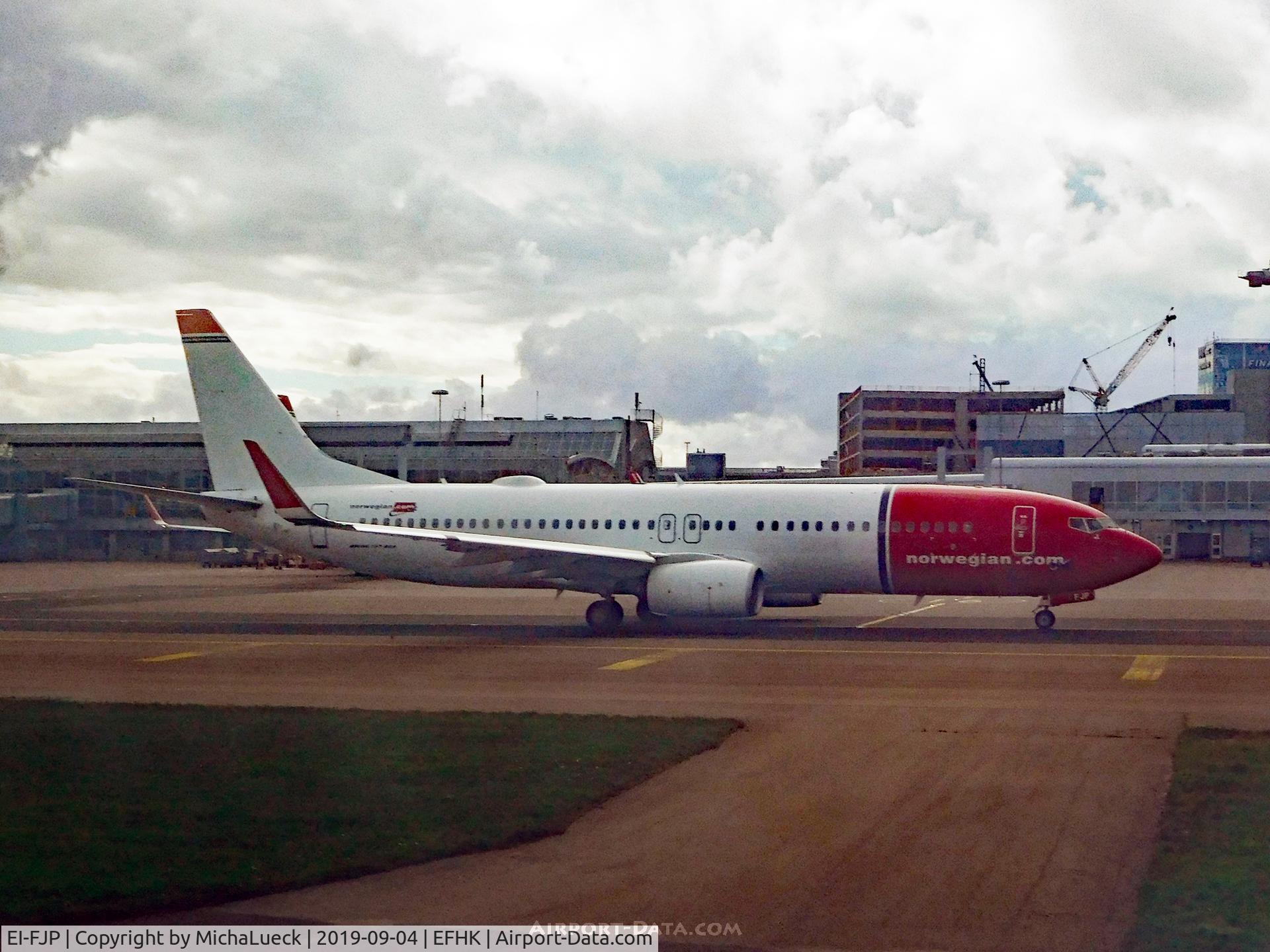 EI-FJP, 2016 Boeing 737-8JP C/N 42077, At Vantaa