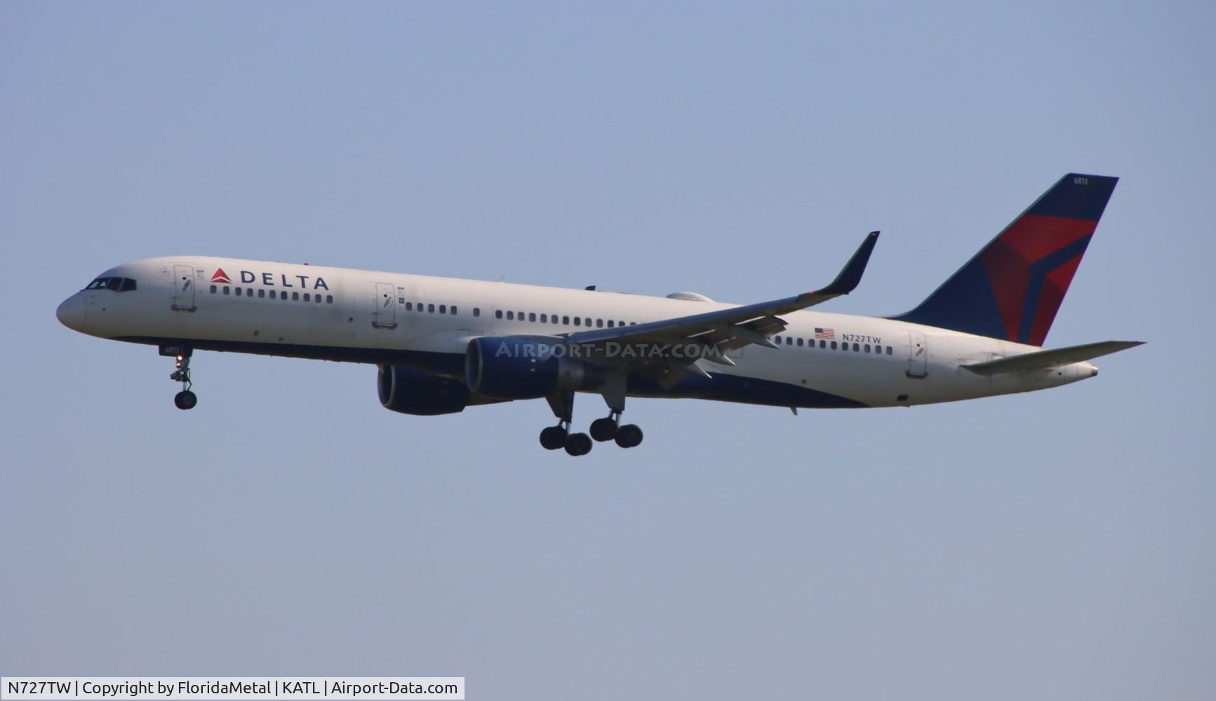 N727TW, 1999 Boeing 757-231 C/N 30340, DAL 752 zx bos-atl