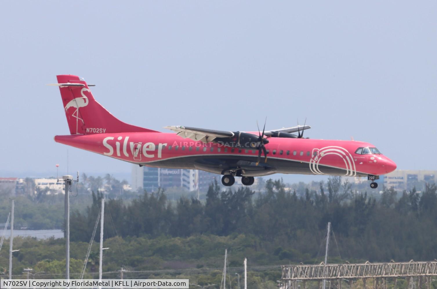 N702SV, 2020 ATR 72-212A C/N 1553, SIL ATR 72 zx fpo-fll