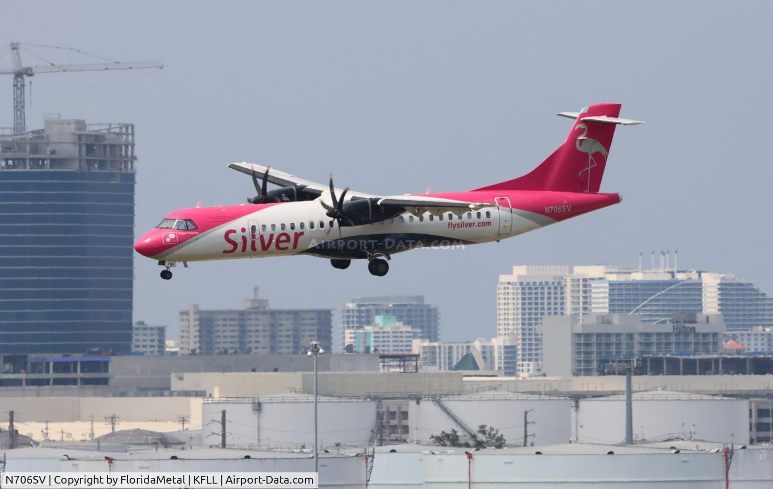 N706SV, 2014 ATR 72-600 (72-212A) C/N 1185, SIL ATR 42 zx mhh-fll