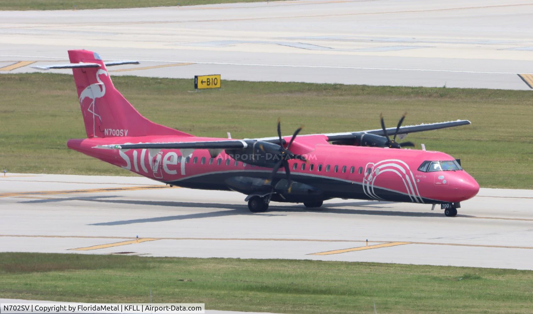 N702SV, 2020 ATR 72-212A C/N 1553, SIL ATR 72 zx elh-fll