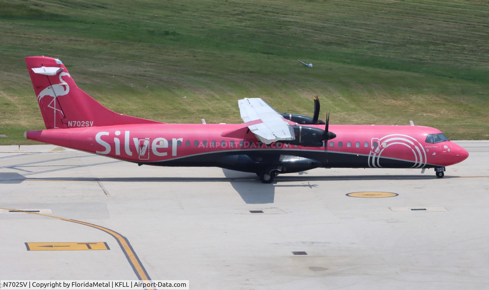 N702SV, 2020 ATR 72-212A C/N 1553, SIL ATR 72 zx fpo-fll