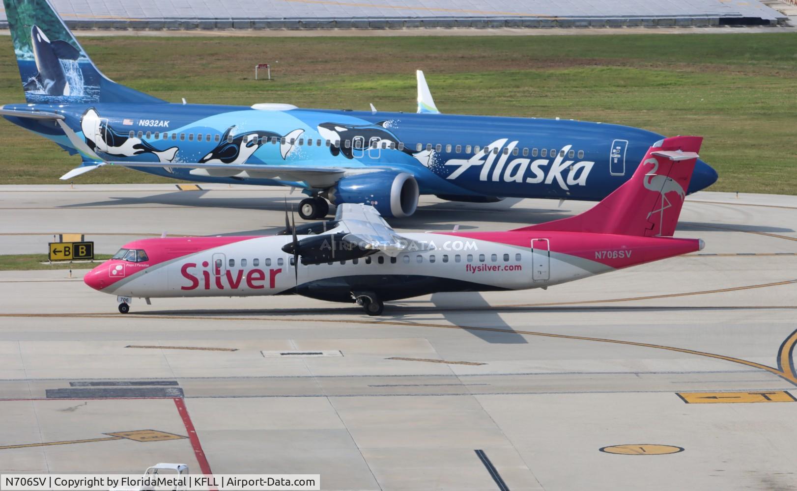 N706SV, 2014 ATR 72-600 (72-212A) C/N 1185, SIL ATR 72 zx fll-eyw