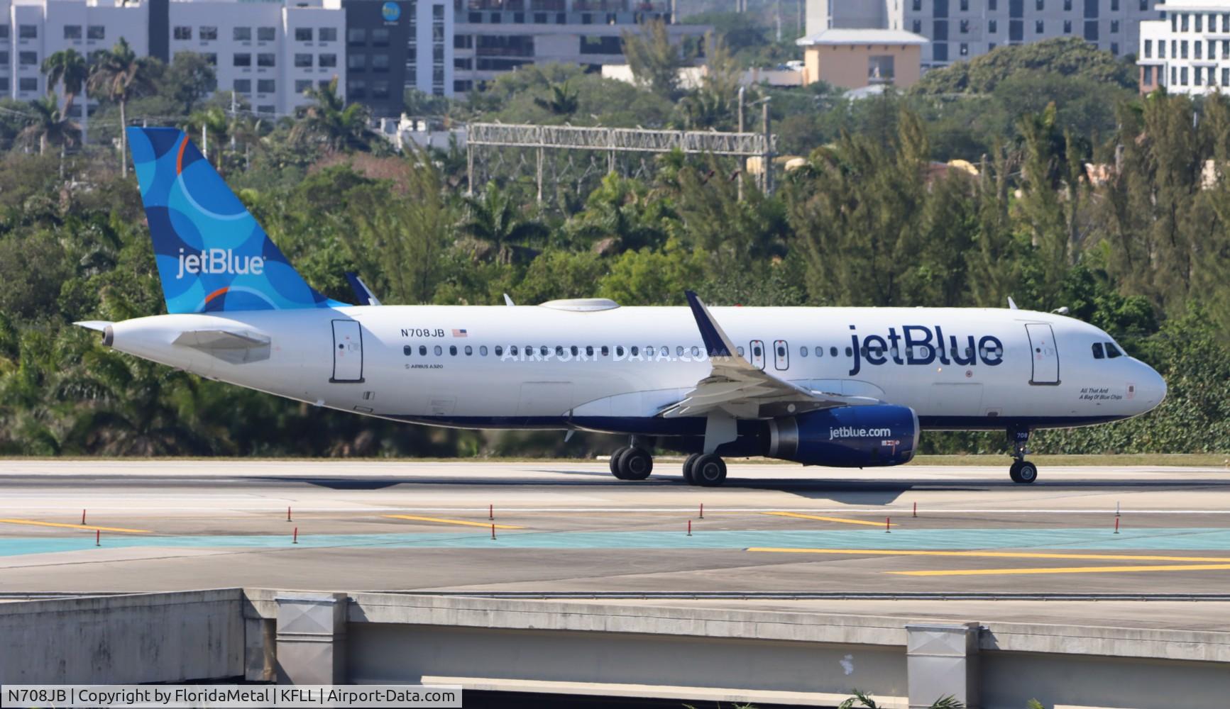 N708JB, 2008 Airbus A320-232 C/N 3479, JBU A320 zx fll-mbj, mkja