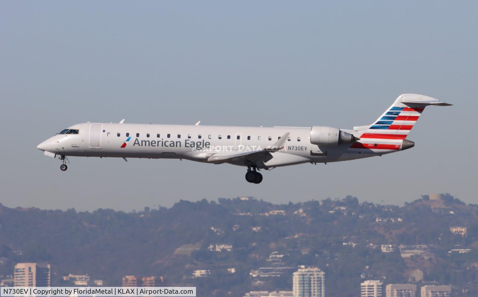 N730EV, 2004 Bombardier CRJ-701 (CL-600-2C10) Regional Jet C/N 10141, SKW/AE CR7 zx abq-lax