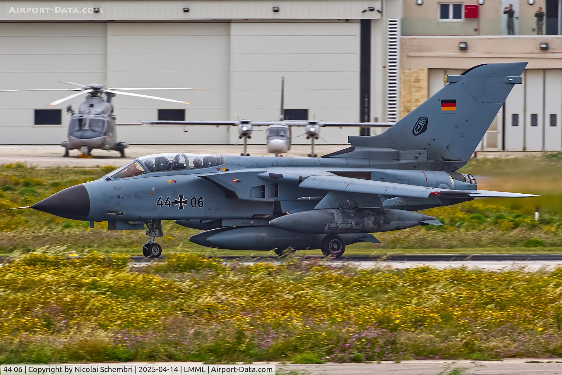 44 06, Panavia Tornado IDS C/N 272/GS071/4106, Departing from runway 13.