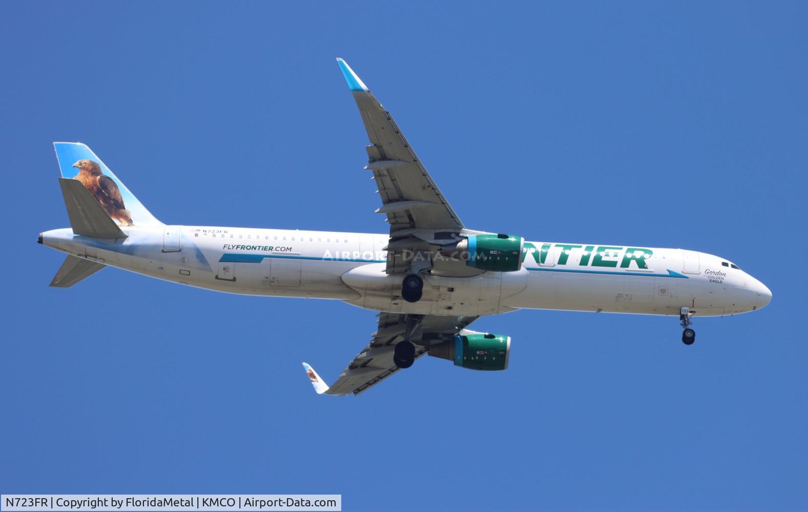 N723FR, 2018 Airbus A321-211 C/N 8640, FFT A321 Gordon zx grr-mco