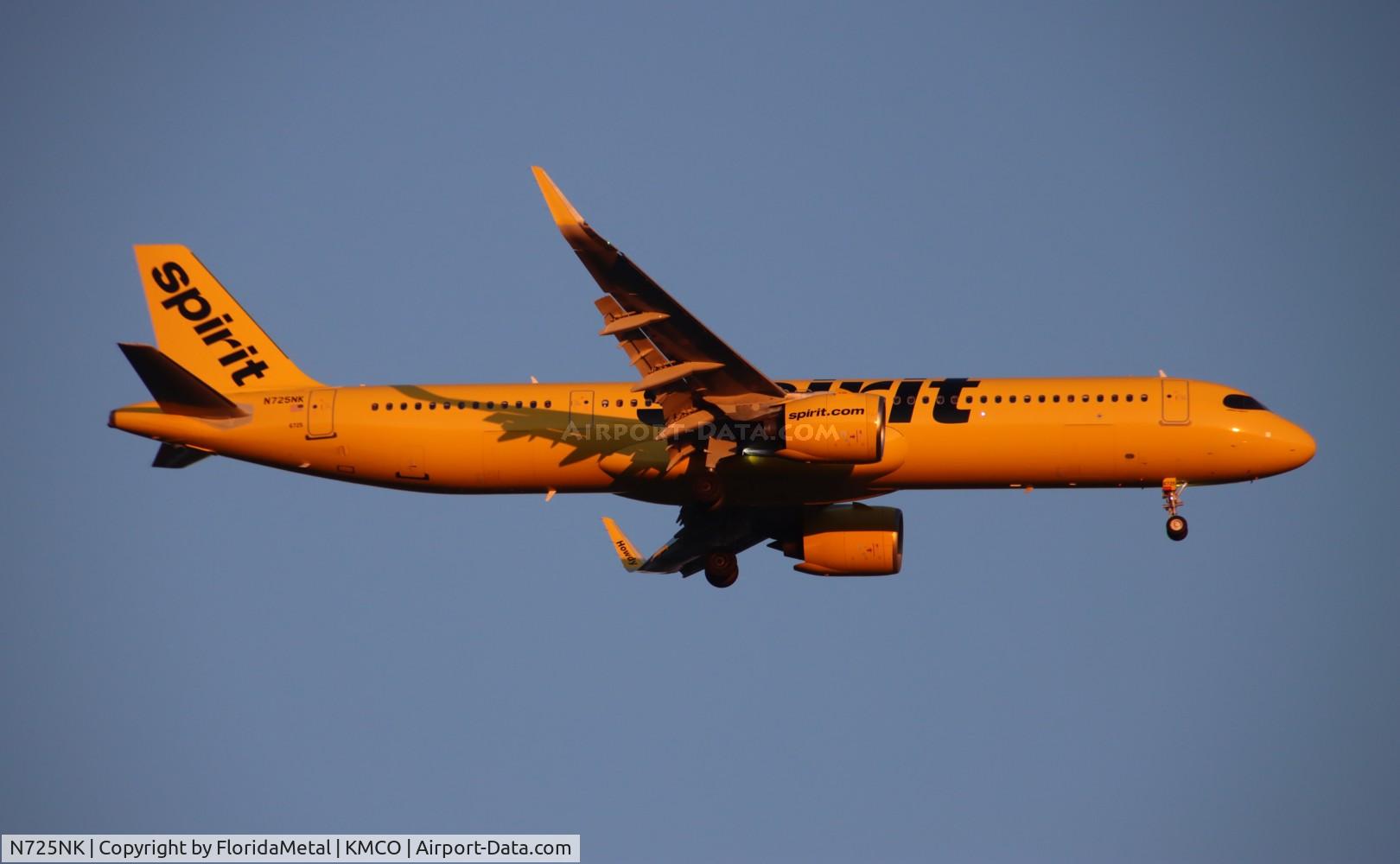 N725NK, 2024 AIRBUS 321-271NX C/N 11916, NKS A321N zx phl-mco