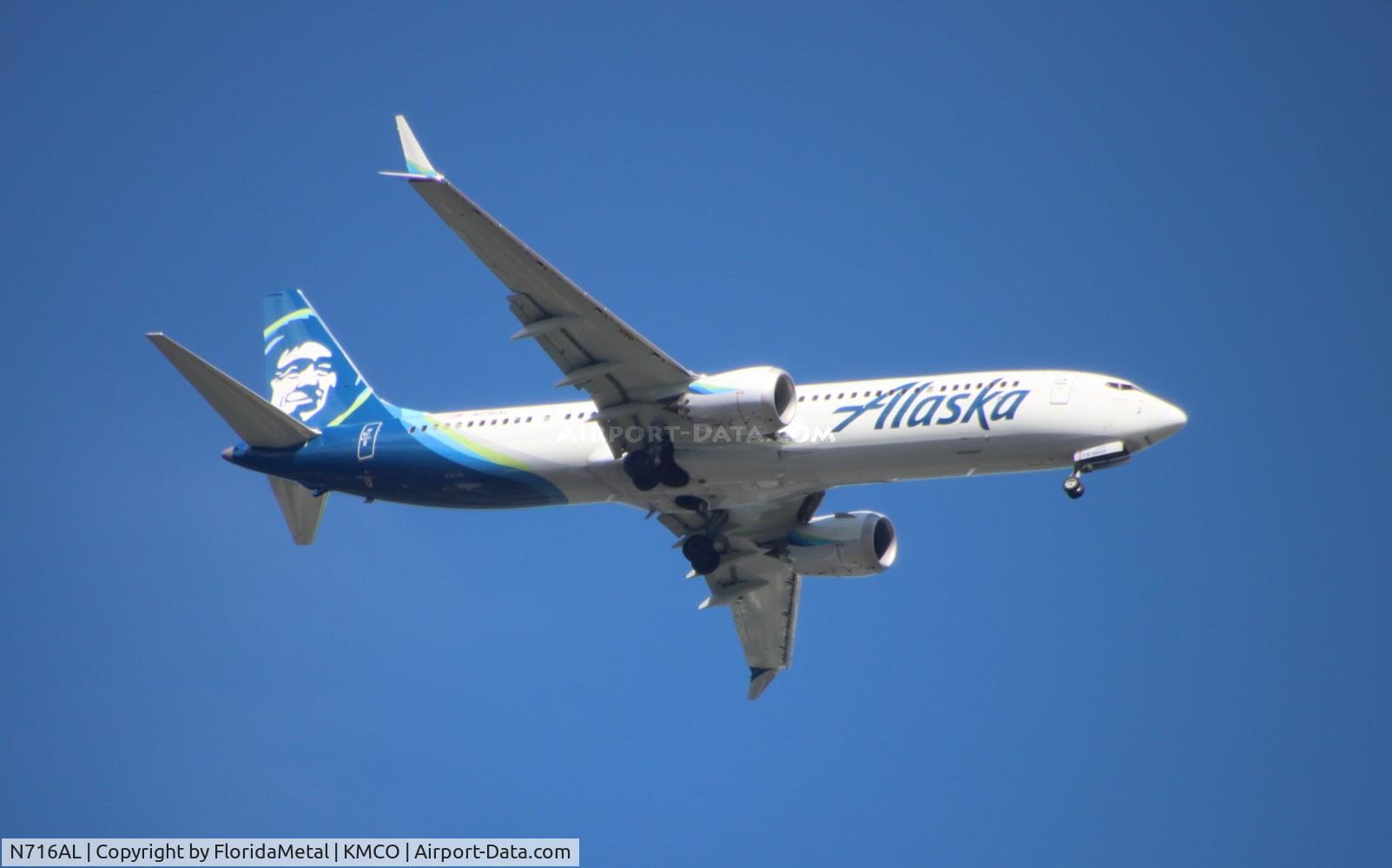 N716AL, 2024 Boeing 737-9 MAX C/N 67808, ASA 737-9 zx sea-mco