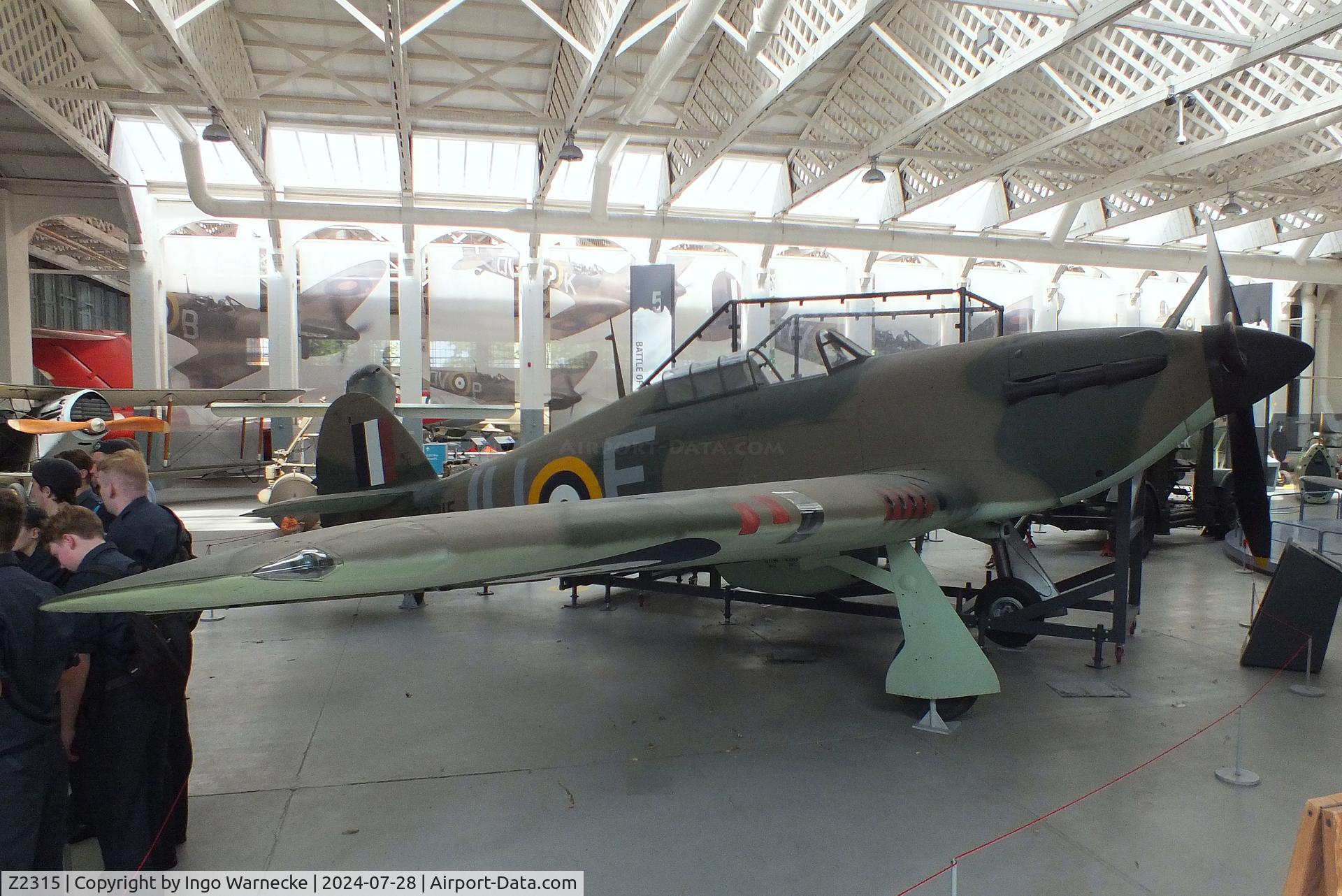 Z2315, Hawker Hurricane IIB C/N Not found Z2315, Hawker Hurricane II B at the IWM and other collections, Duxford