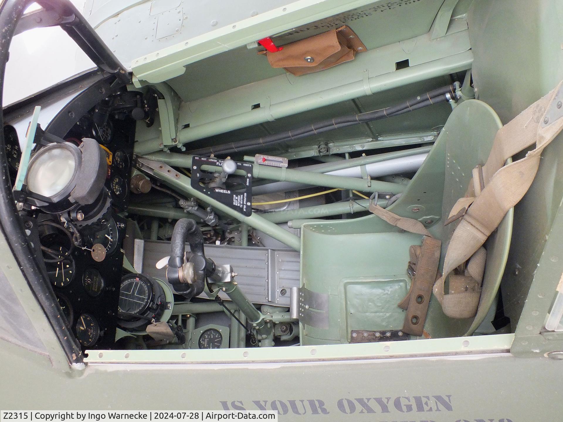 Z2315, Hawker Hurricane IIB C/N Not found Z2315, Hawker Hurricane II B at the IWM and other collections, Duxford #c