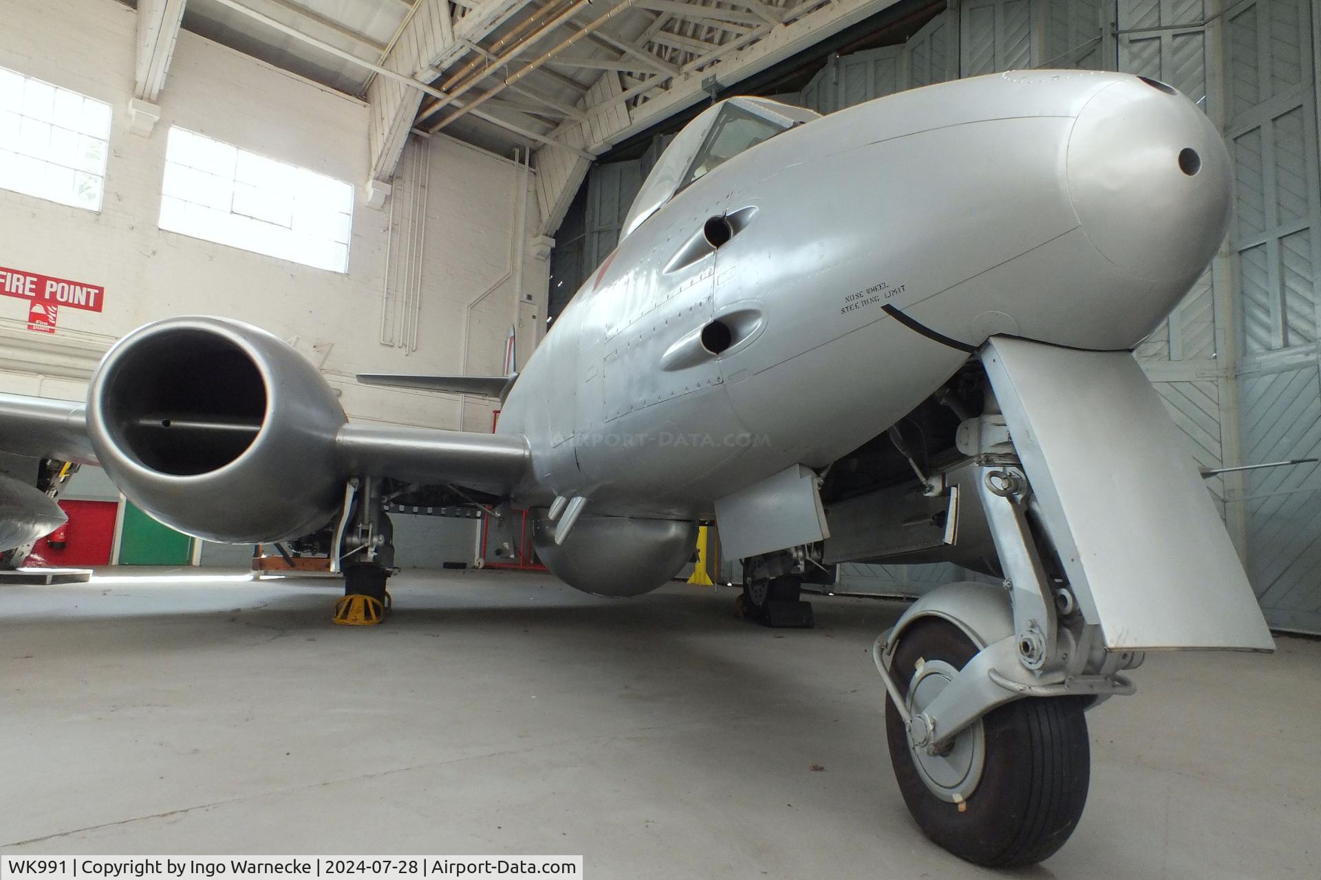 WK991, Gloster Meteor F.8 C/N Not found Wk991, Gloster Meteor F8 at the IWM and other collections, Duxford