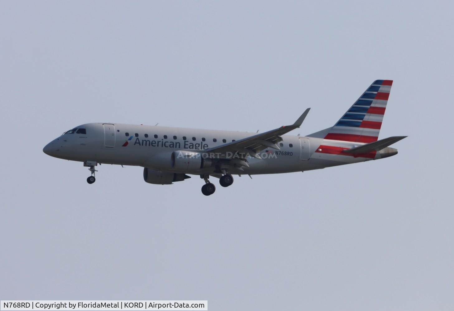 N768RD, 2008 Embraer 170LR (ERJ-170-100LR) C/N 17000230, ENY/AE E170 zx jax-ord