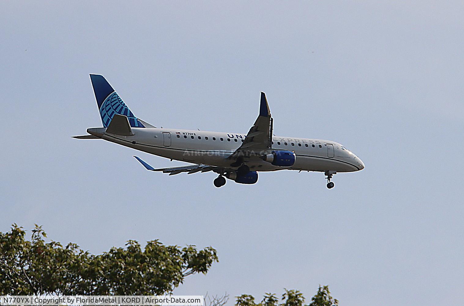 N770YX, 2023 Embraer ERJ 175-200LR C/N 17000957, RPA/UE E175 nc zx mty, mmmy-ord