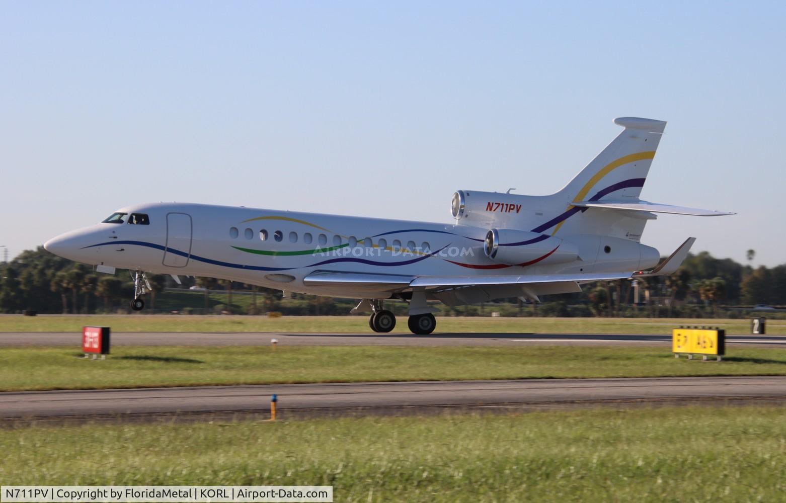 N711PV, 2013 Dassault Falcon 7X C/N 219, Falcon 7X zx