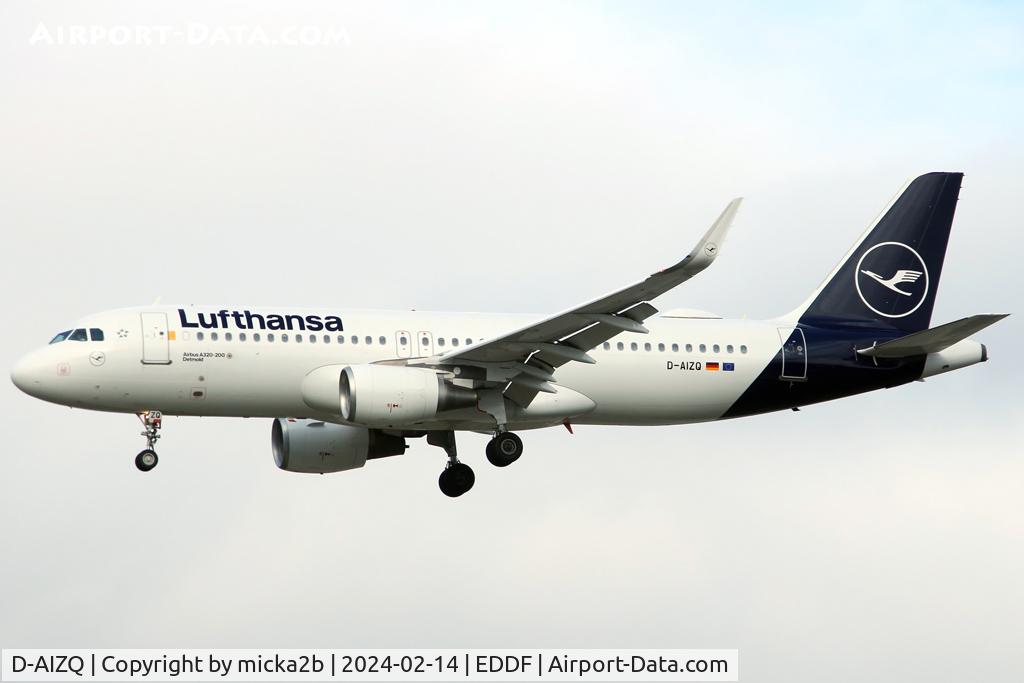 D-AIZQ, 2013 Airbus A320-214 C/N 5497, Landing