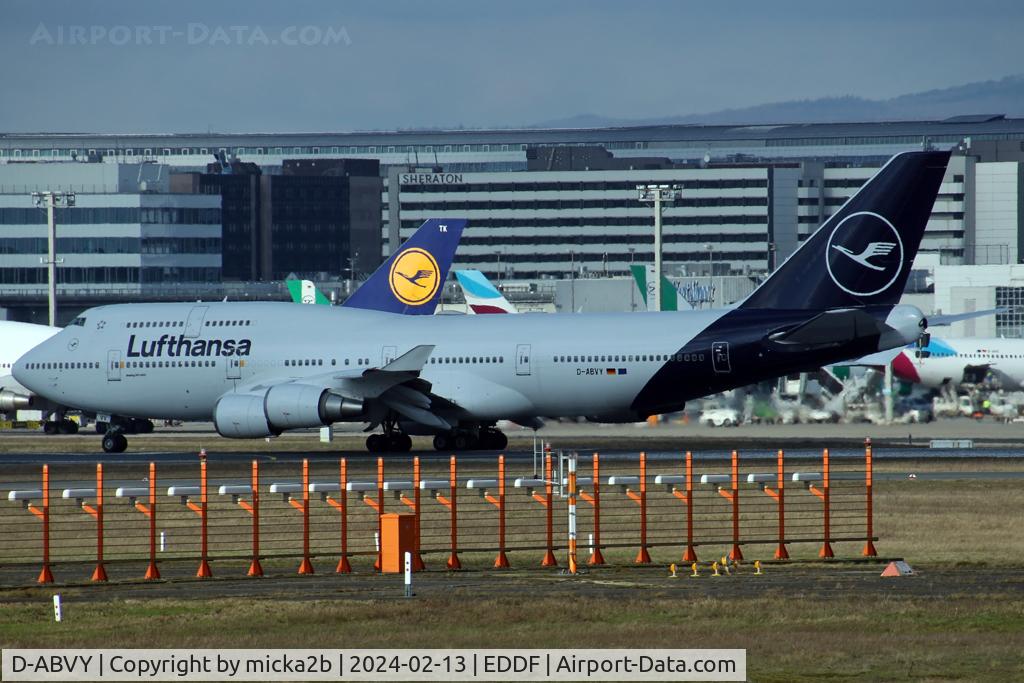 D-ABVY, 2000 Boeing 747-430 C/N 29869, Taxiing