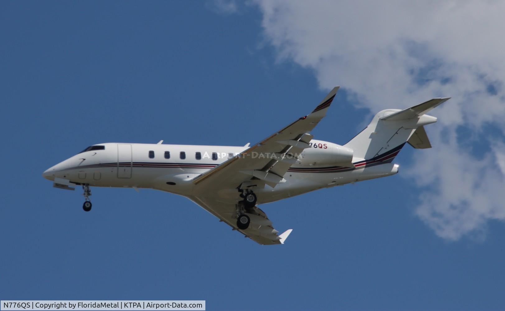 N776QS, 2015 Bombardier Challenger 300 (BD-100-1A10) C/N 20558, Challenger 350 zx mob-tpa