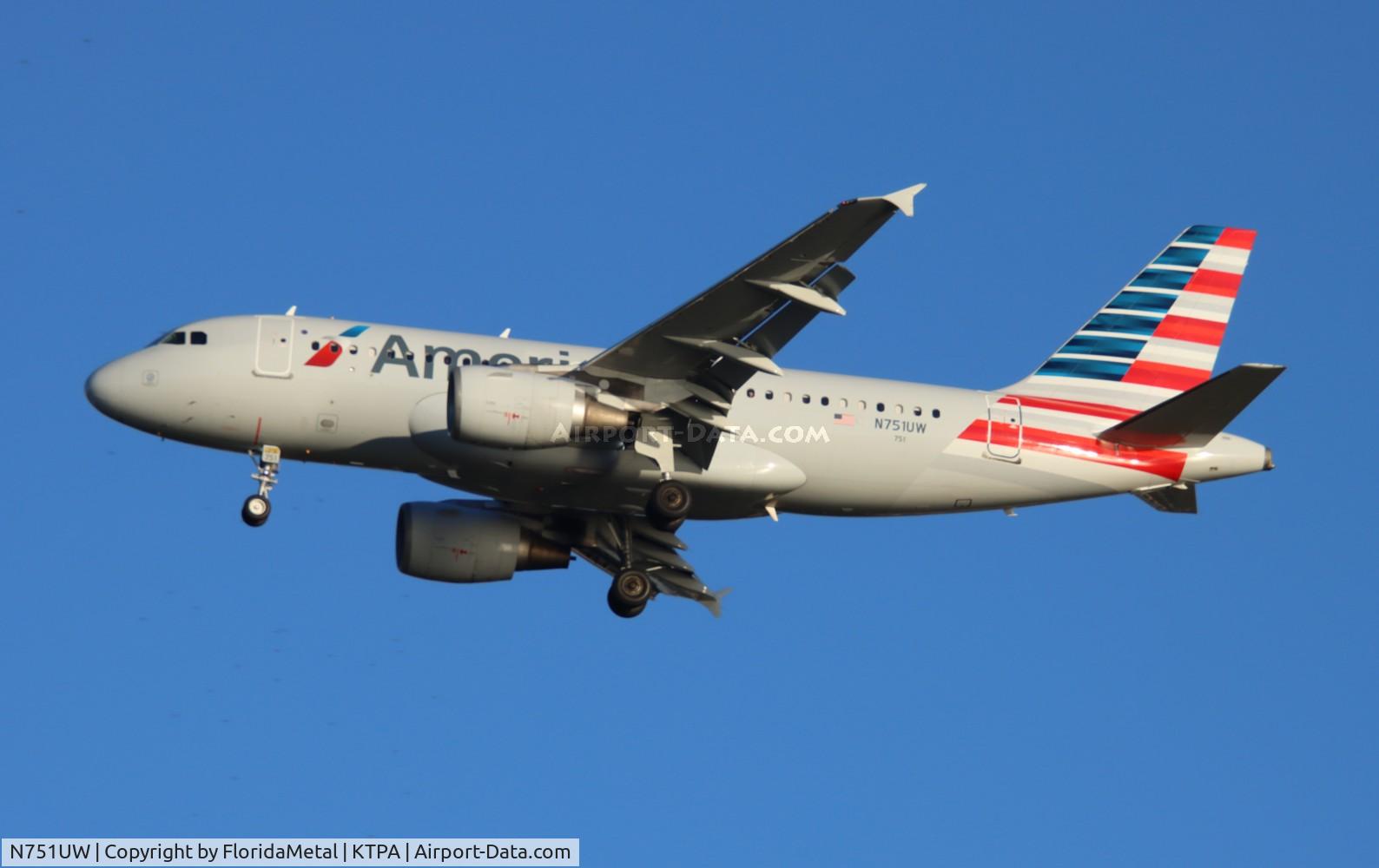 N793JB, 2011 Airbus A320-232 C/N 4647, AAL A319 zx clt-tpa