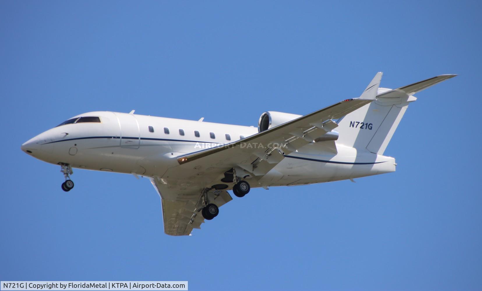 N721G, 1992 Canadair Challenger 601-3A (CL-600-2B16) C/N 5109, Challenger 604 zx